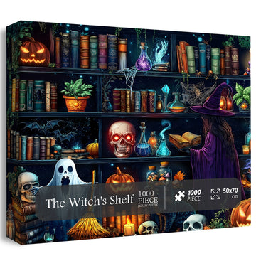 The Witch's Shelf Jigsaw Puzzle 1000 Pieces